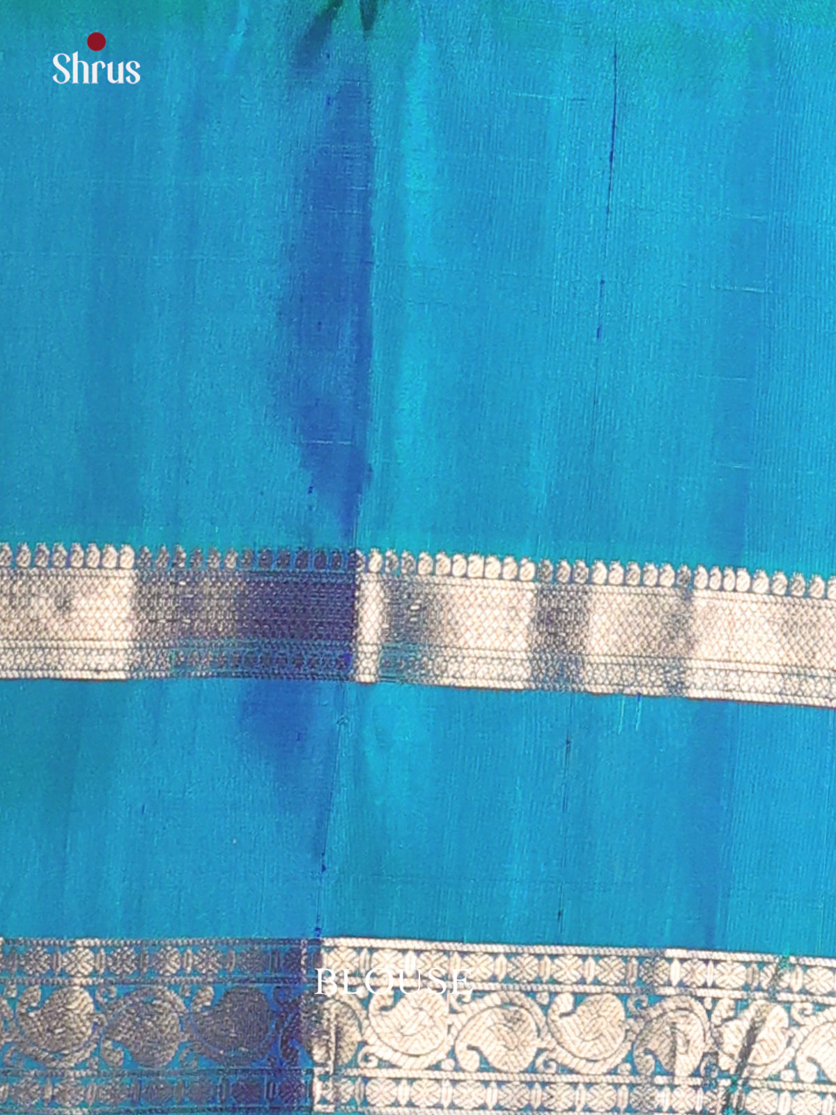 Purple & Blue - Soft Silk Saree - Shop on Shrus.com