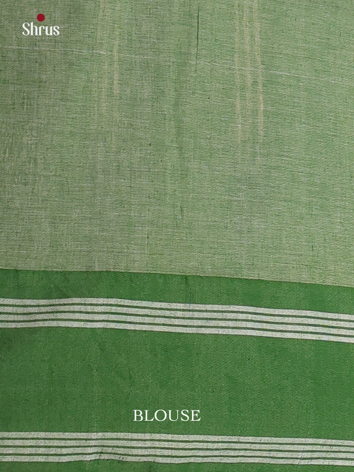 Peach & Green - Bengal cotton Saree - Shop on Shrus.com