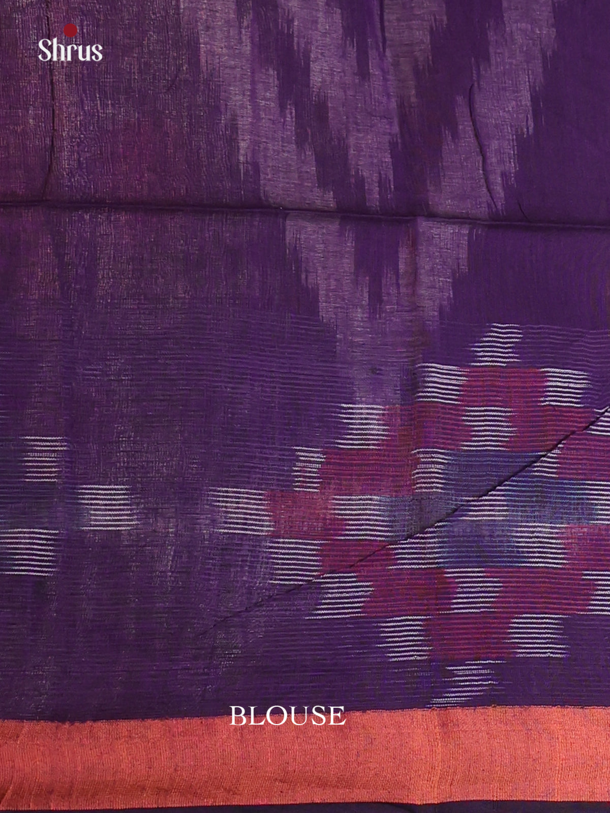 Violet - Bengal cotton Saree - Shop on Shrus.com