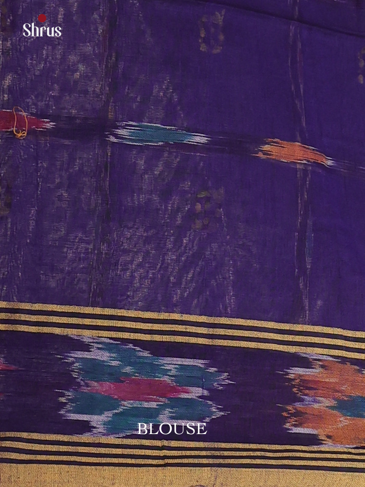 Violet - Bengal cotton Saree - Shop on Shrus.com