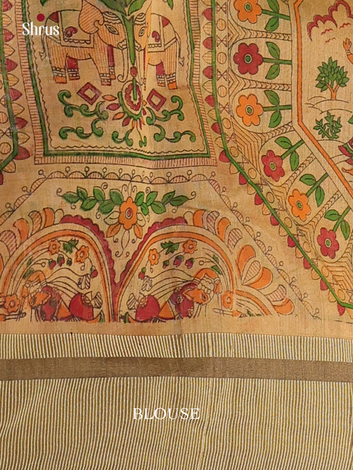 DCS03243 - Bengal cotton Saree - Shop on Shrus.com