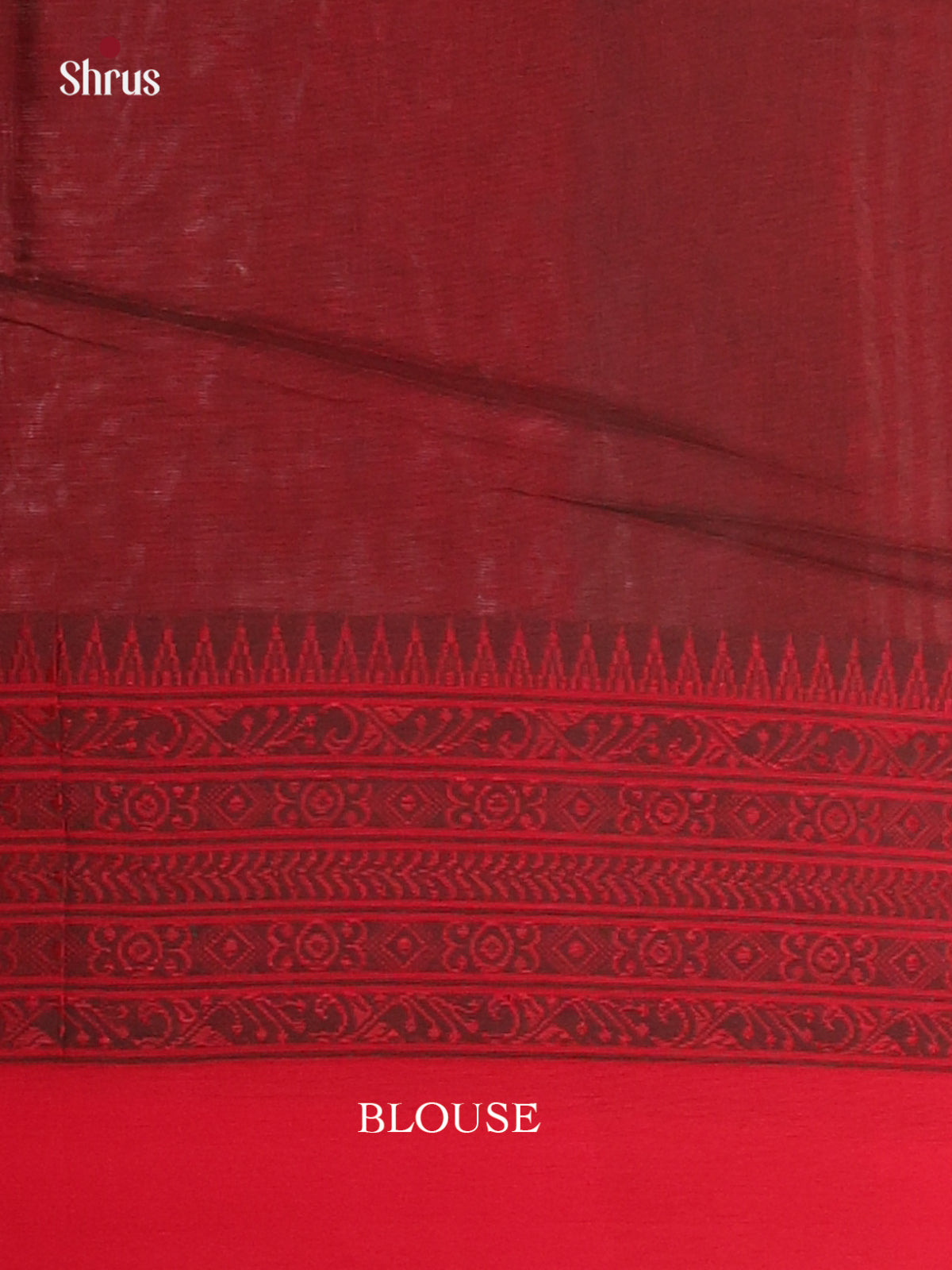 Green & Maroon - Bengal cotton Saree - Shop on Shrus.com