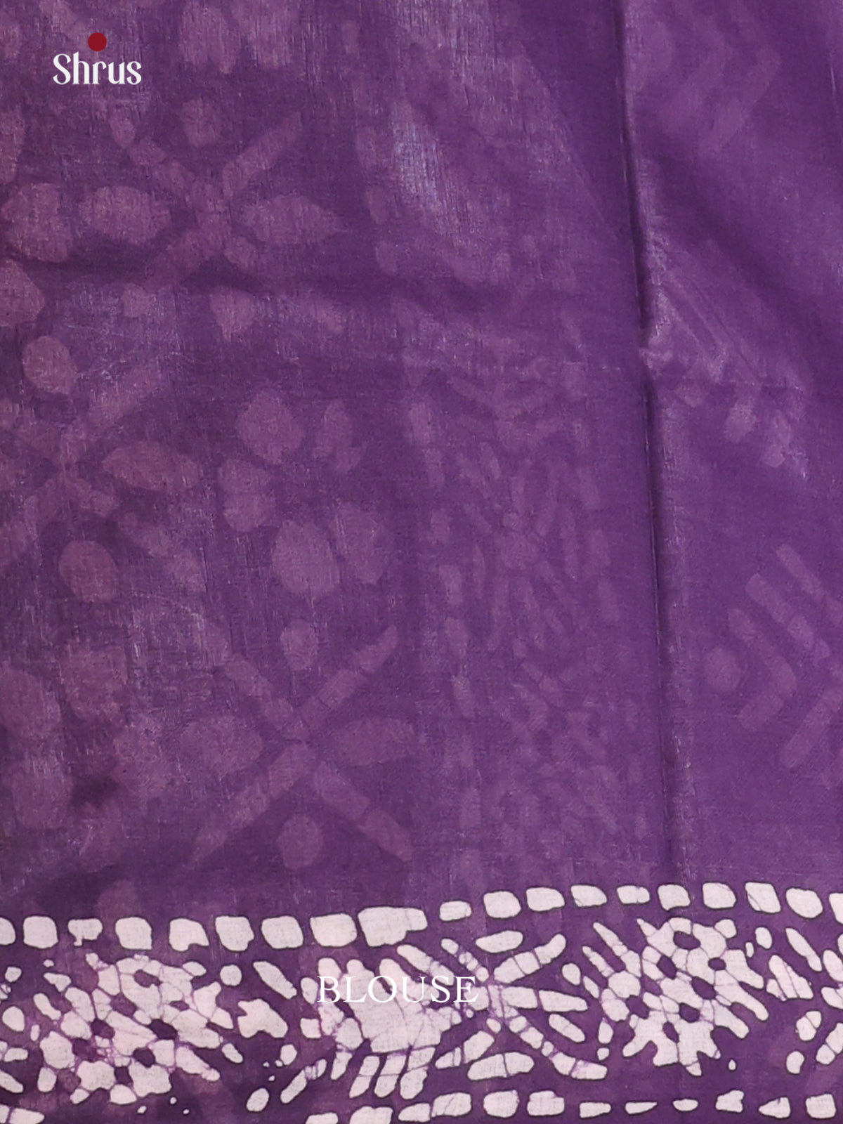 Violet - Bhatik Saree - Shop on Shrus.com