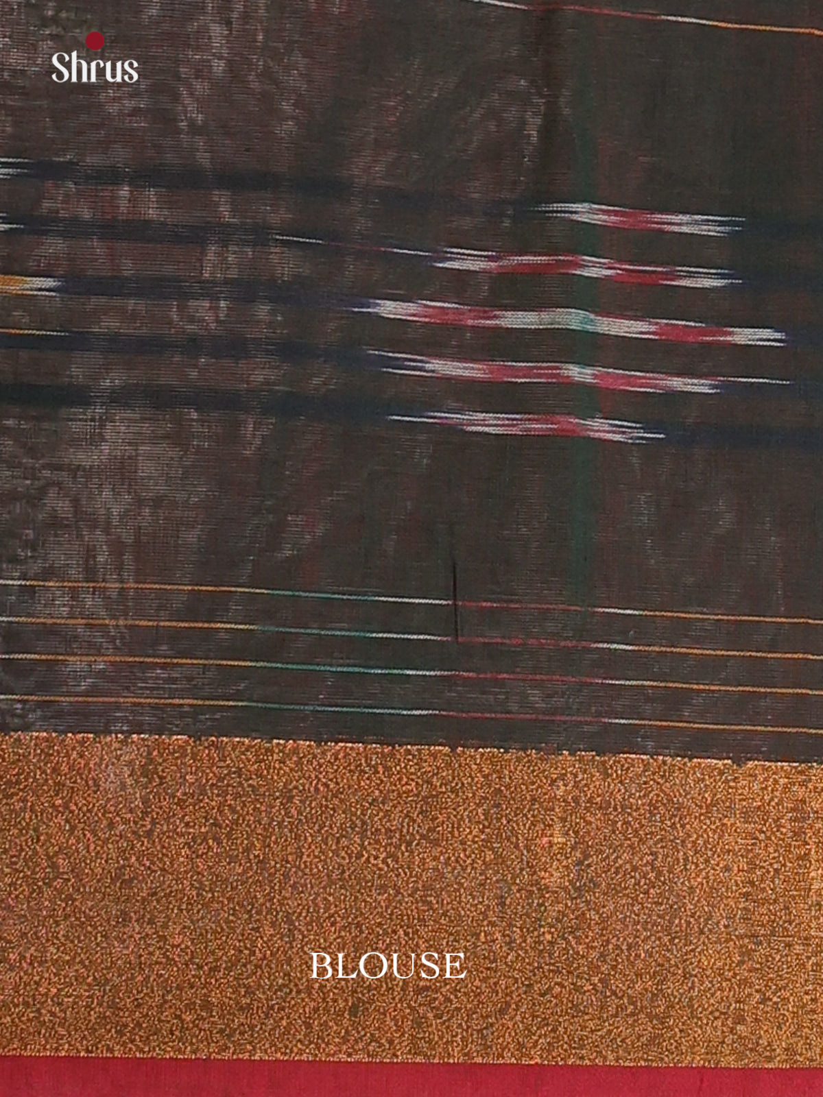 Green & Maroon - Bengal cotton Saree - Shop on Shrus.com