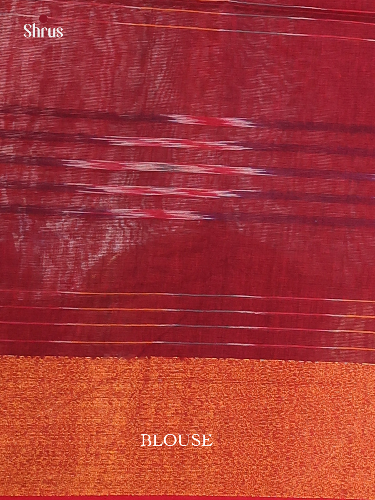 Maroon & Black - Bengal cotton Saree - Shop on Shrus.com