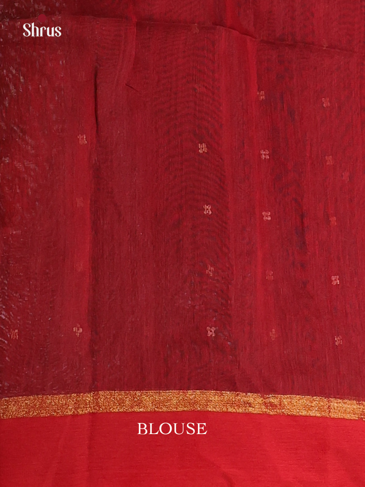 Black & Red - Bengal cotton Saree - Shop on Shrus.com