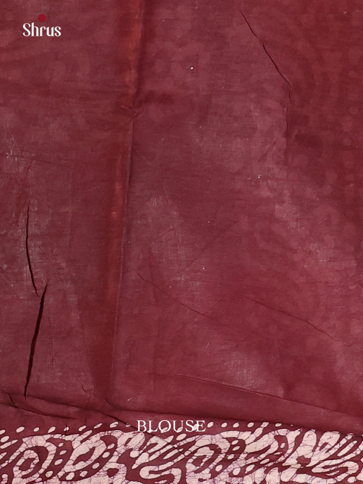 Orange & Maroon  - Bhatik Saree - Shop on Shrus.com