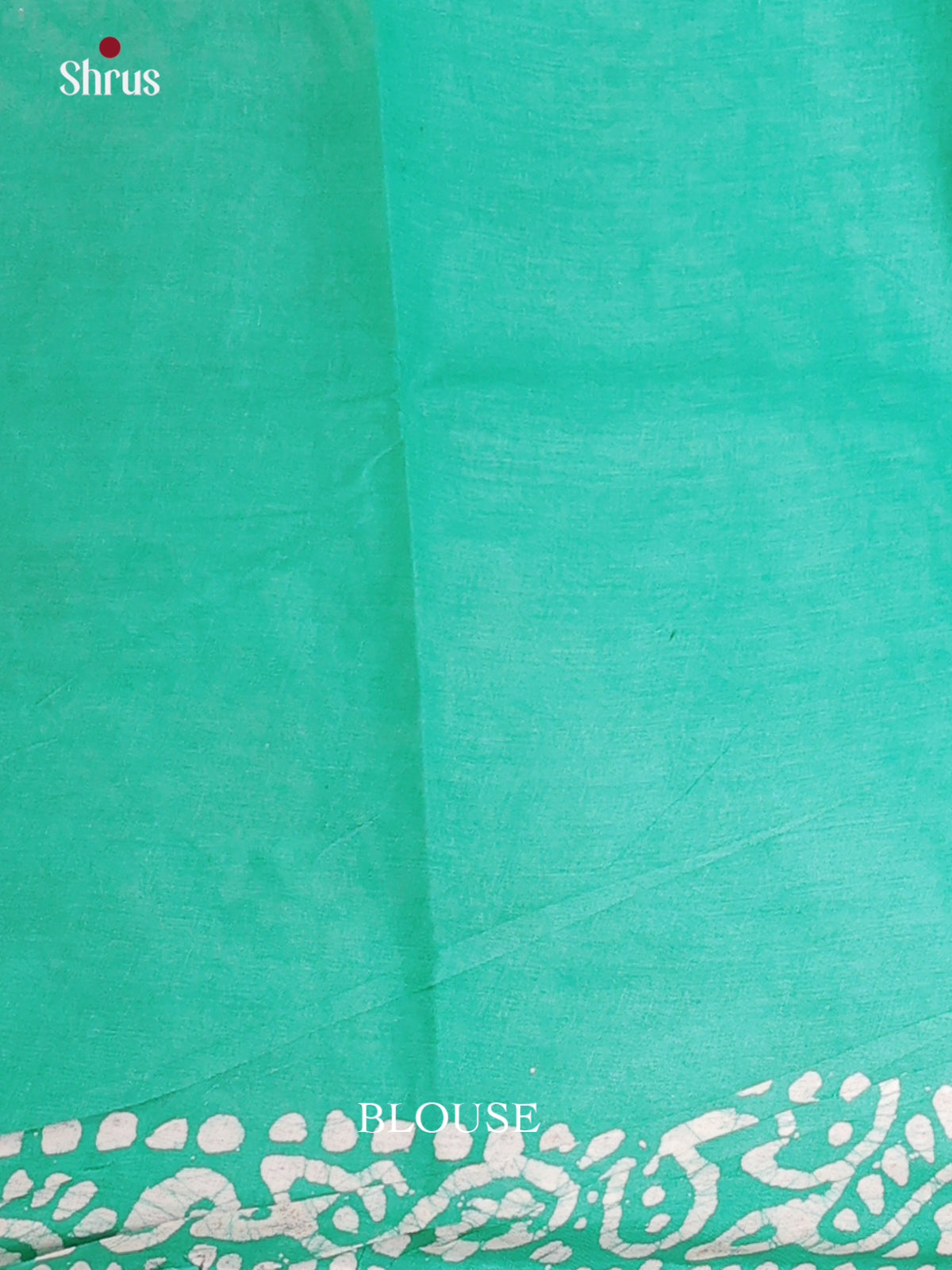 White & Green - Bhatik Saree - Shop on Shrus.com