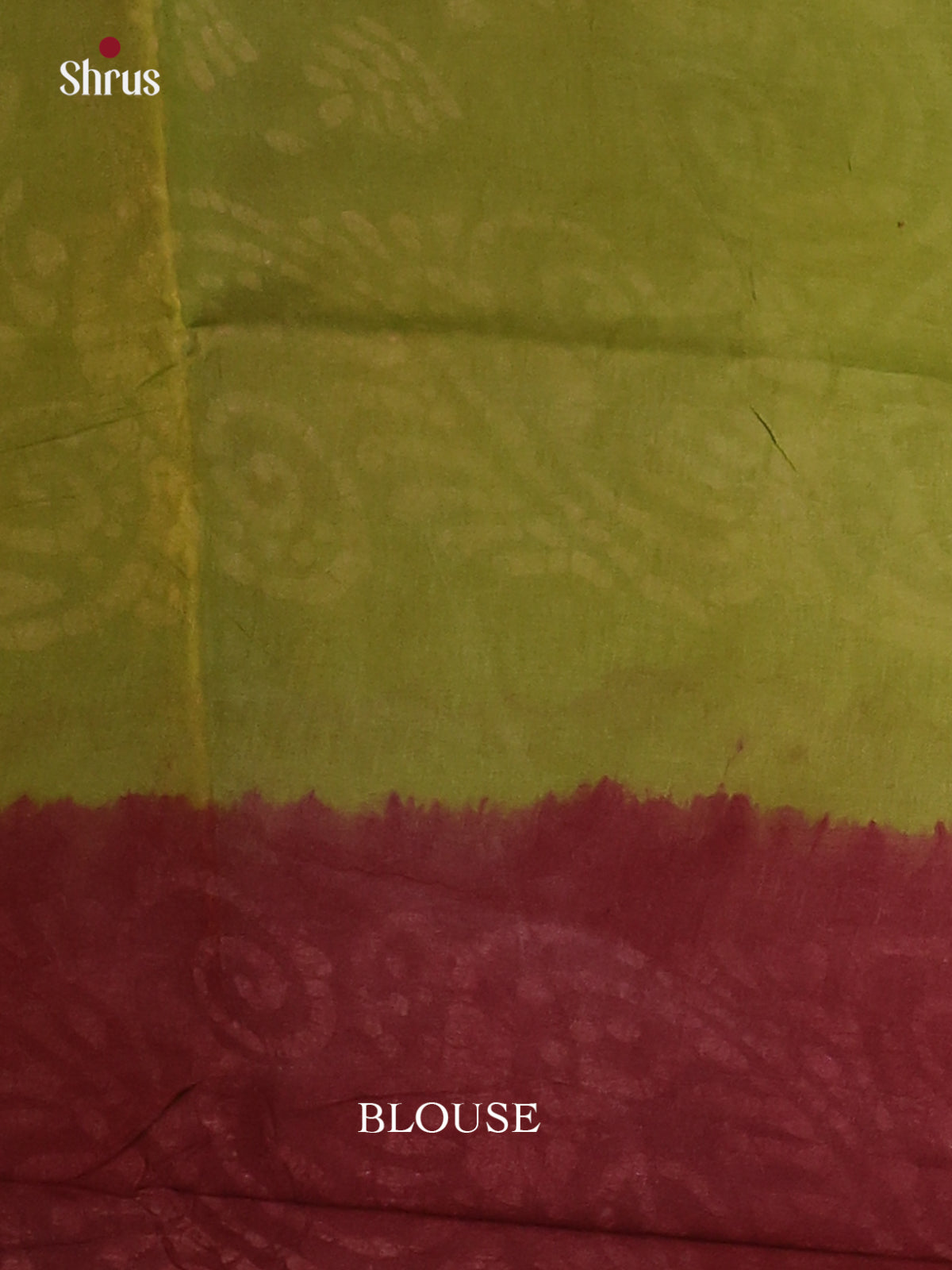Green & Brown - Bhatik Saree - Shop on Shrus.com