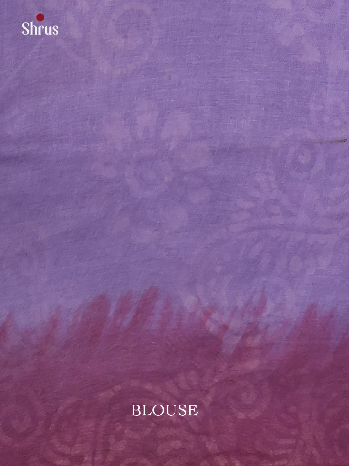 Lavender & Purple - Bhatik Saree - Shop on Shrus.com
