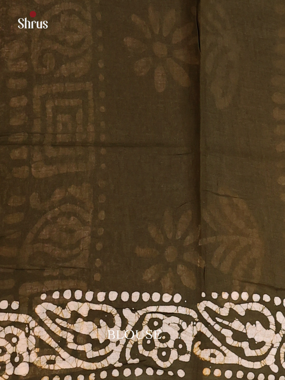 Chutney Green - Bhatik Saree - Shop on Shrus.com