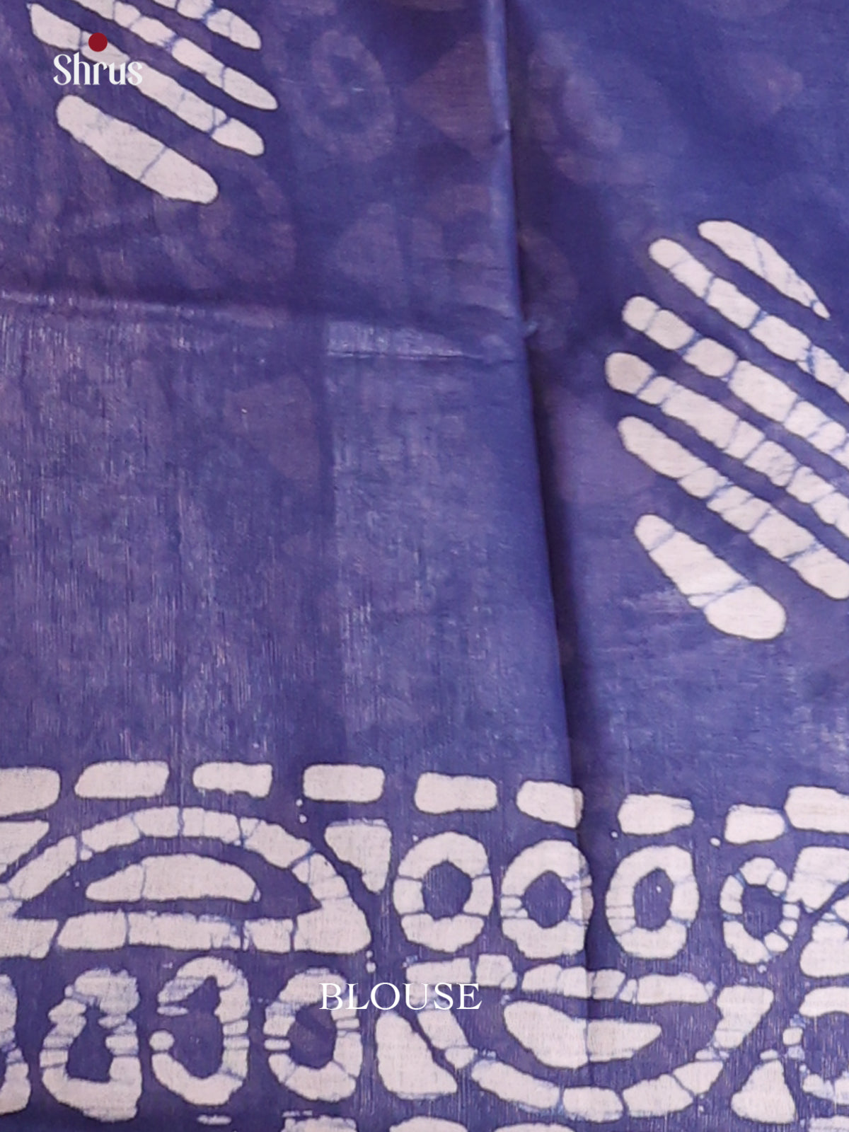Pink & Blue - Bhatik Saree - Shop on Shrus.com