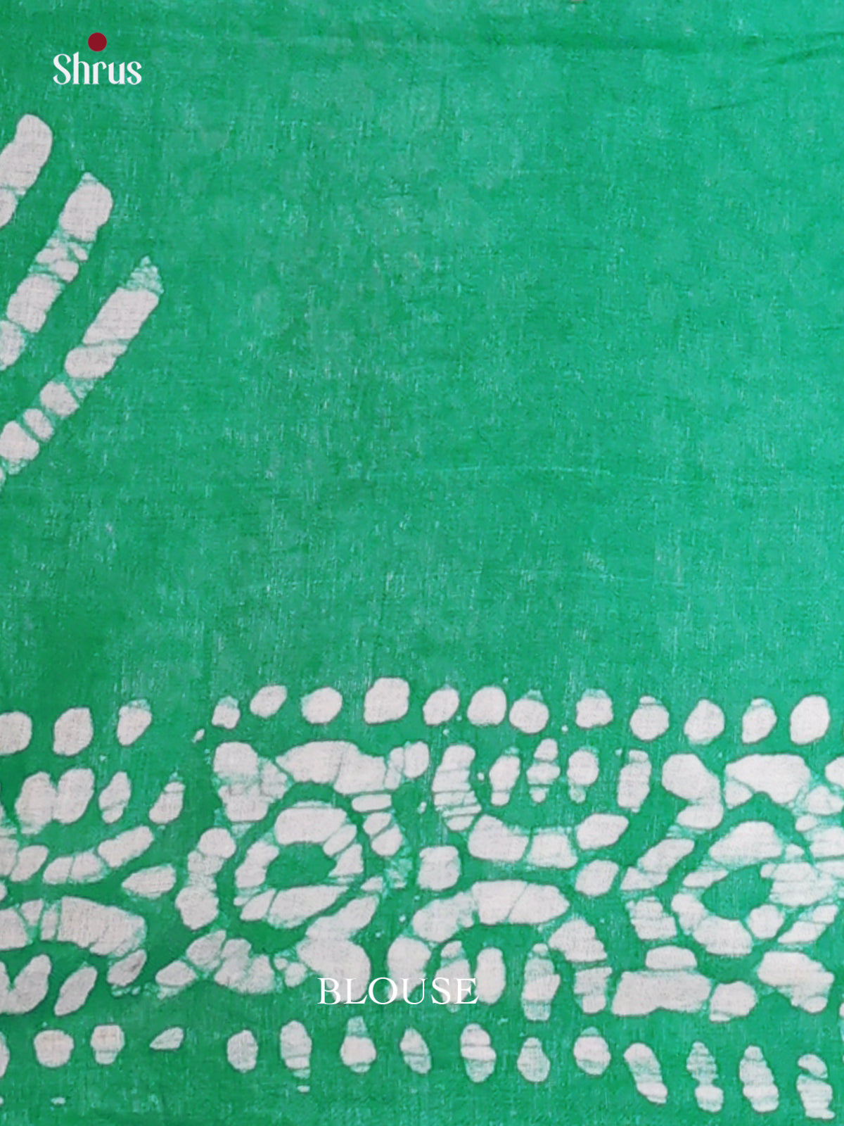 Pink & Green - Bhatik Saree - Shop on Shrus.com
