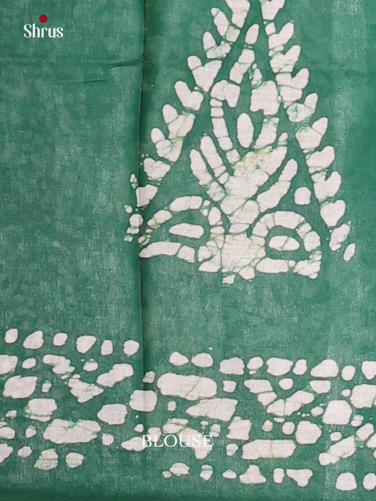 Pink & Green - Bhatik Saree - Shop on Shrus.com