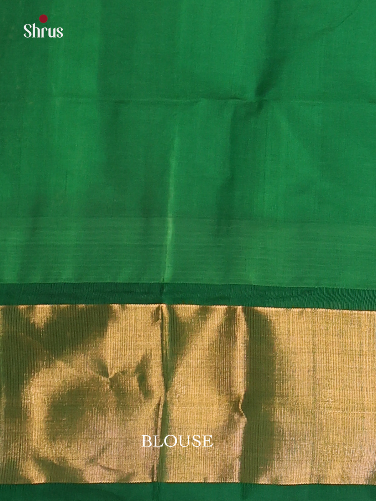 Pink & Green - Silk Cotton Saree - Shop on Shrus.com
