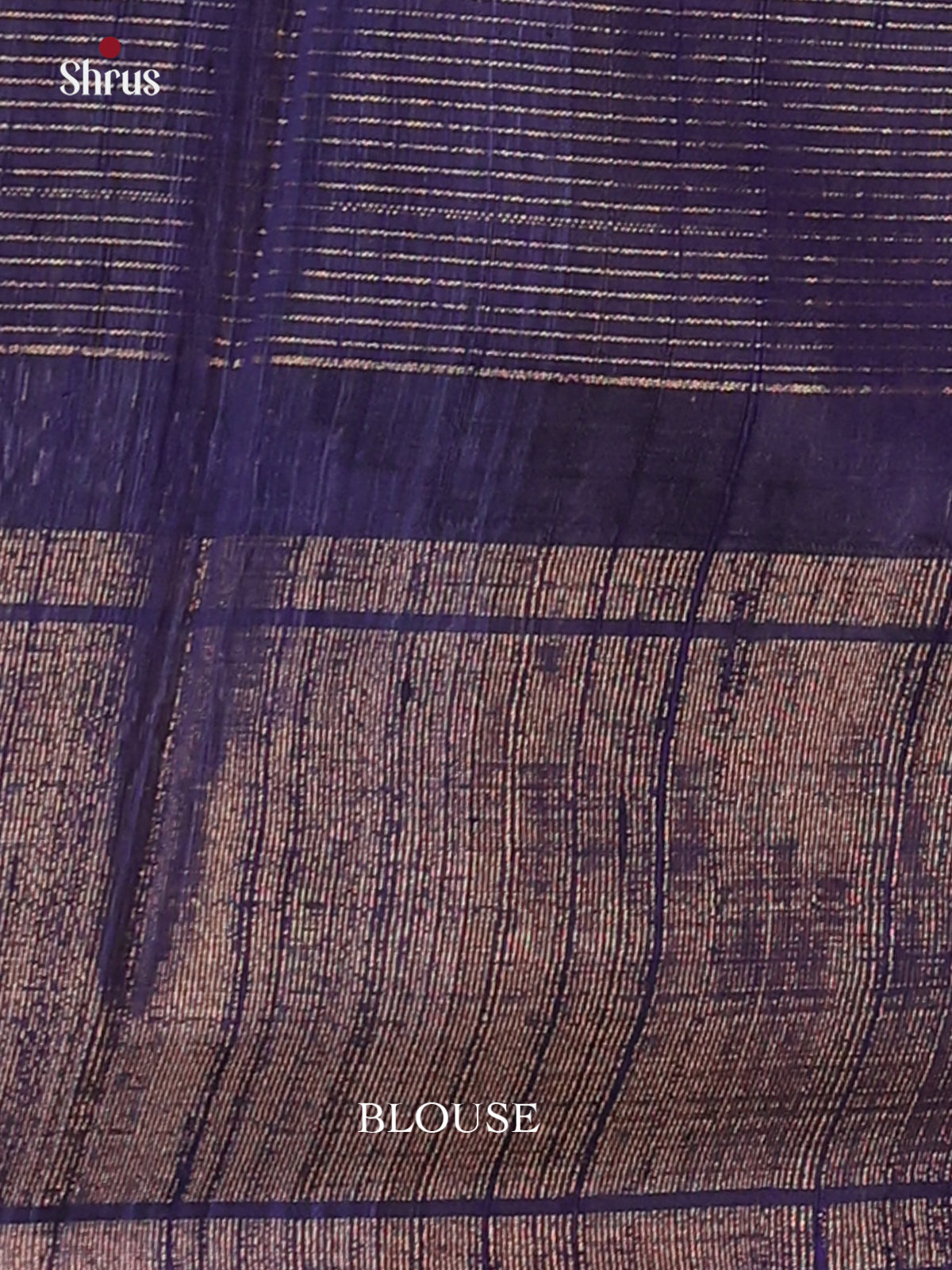 Teal & Blue - Raw Silk Saree - Shop on Shrus.com