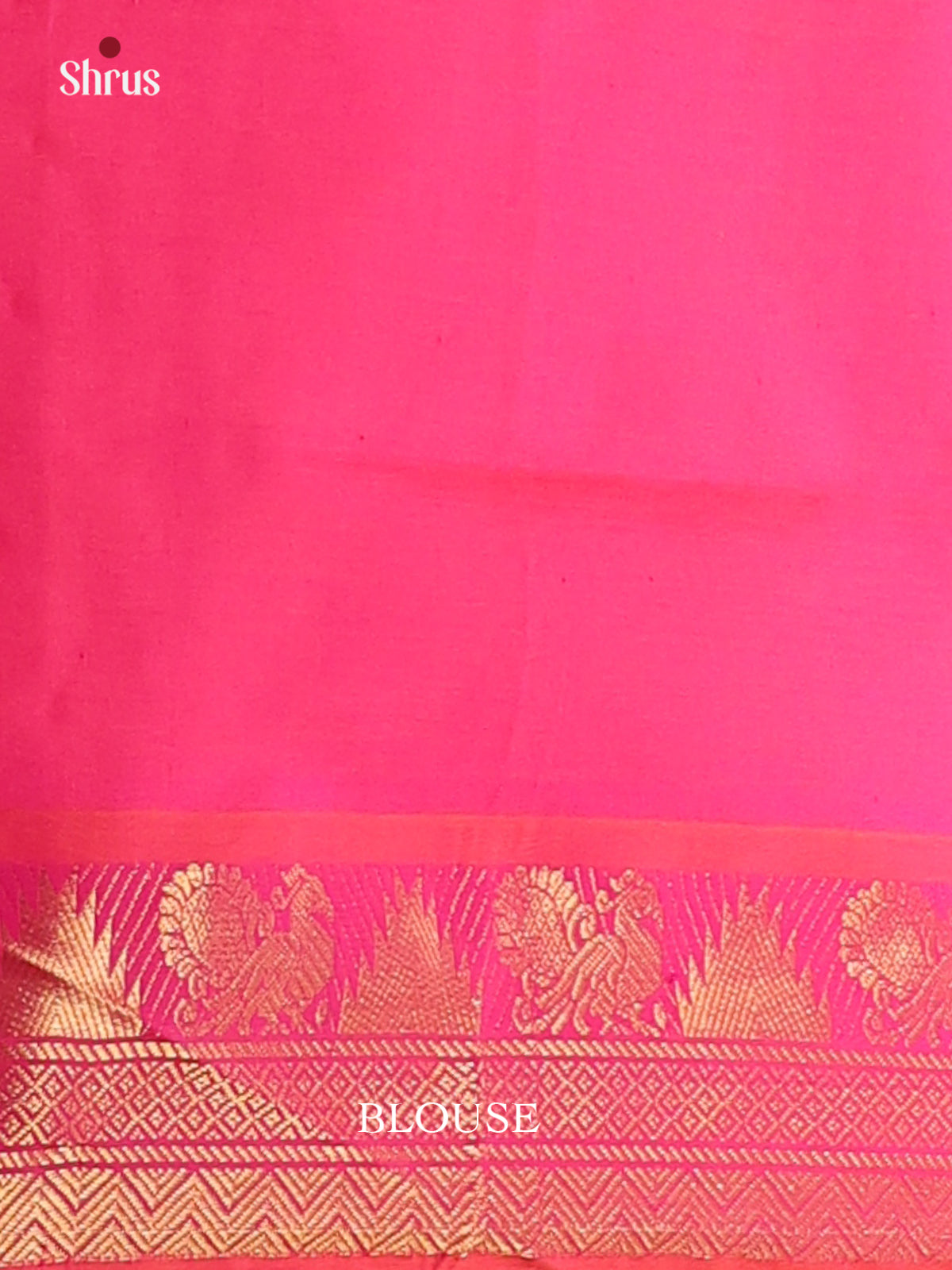 Peach & Pink - Silkcotton-halfpure Saree - Shop on Shrus.com