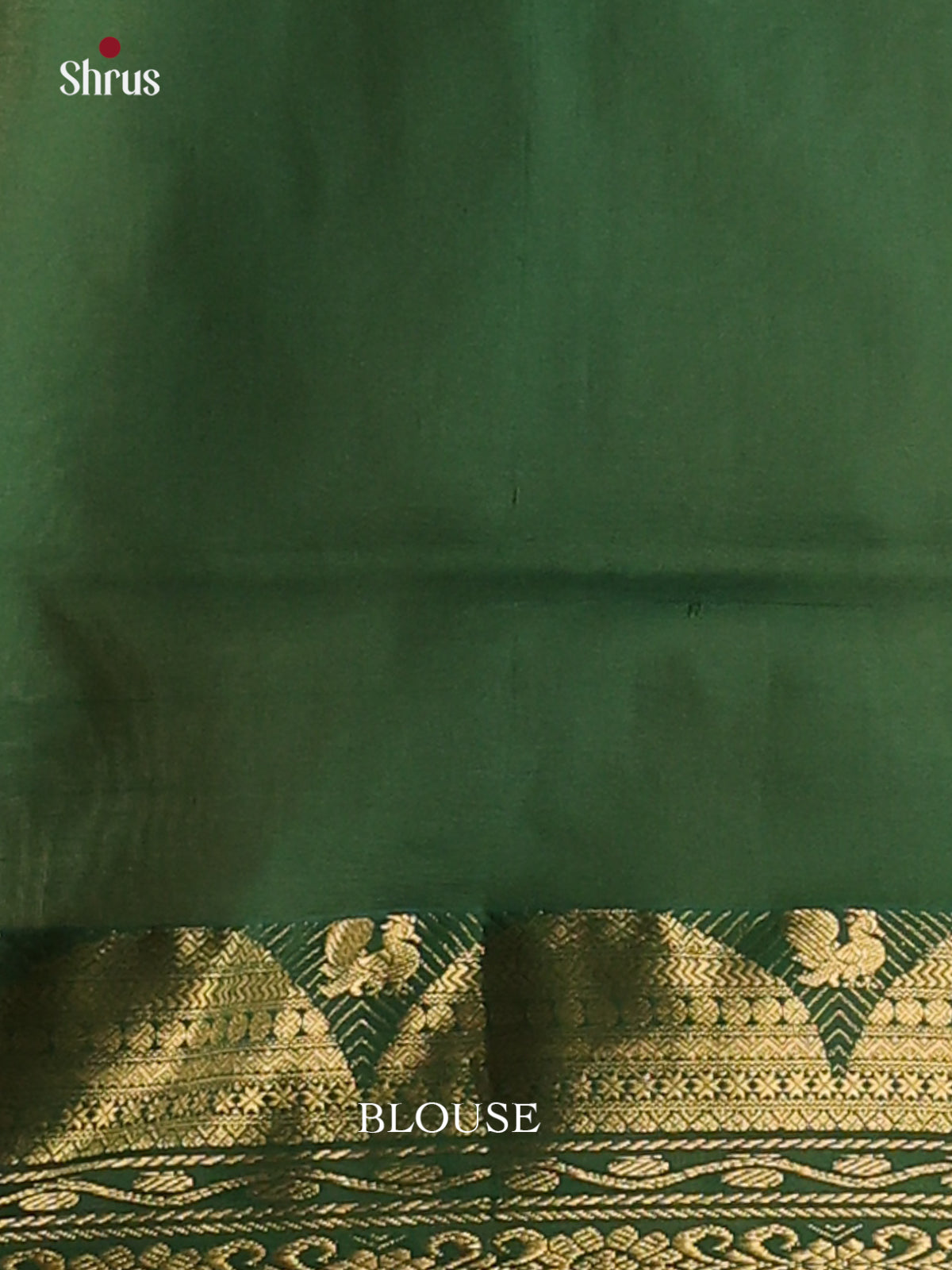 Peach & Green - Silkcotton-halfpure Saree - Shop on Shrus.com