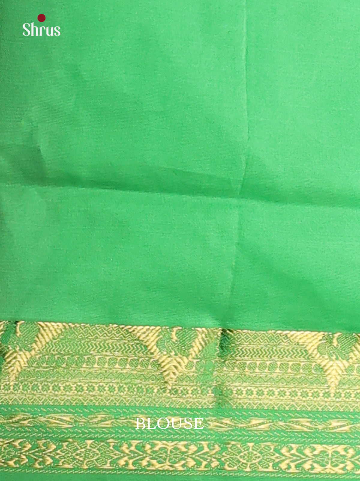 Purple & Green - Silkcotton-halfpure Saree - Shop on Shrus.com