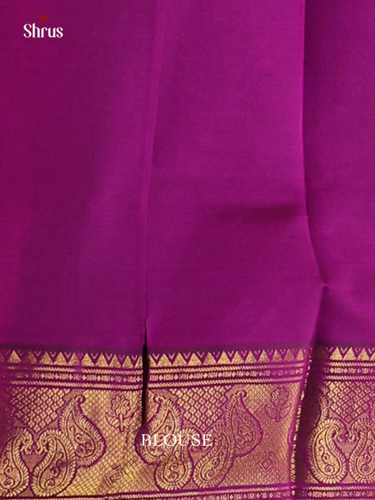 Green & Purple - Silkcotton-halfpure  Saree - Shop on Shrus.com