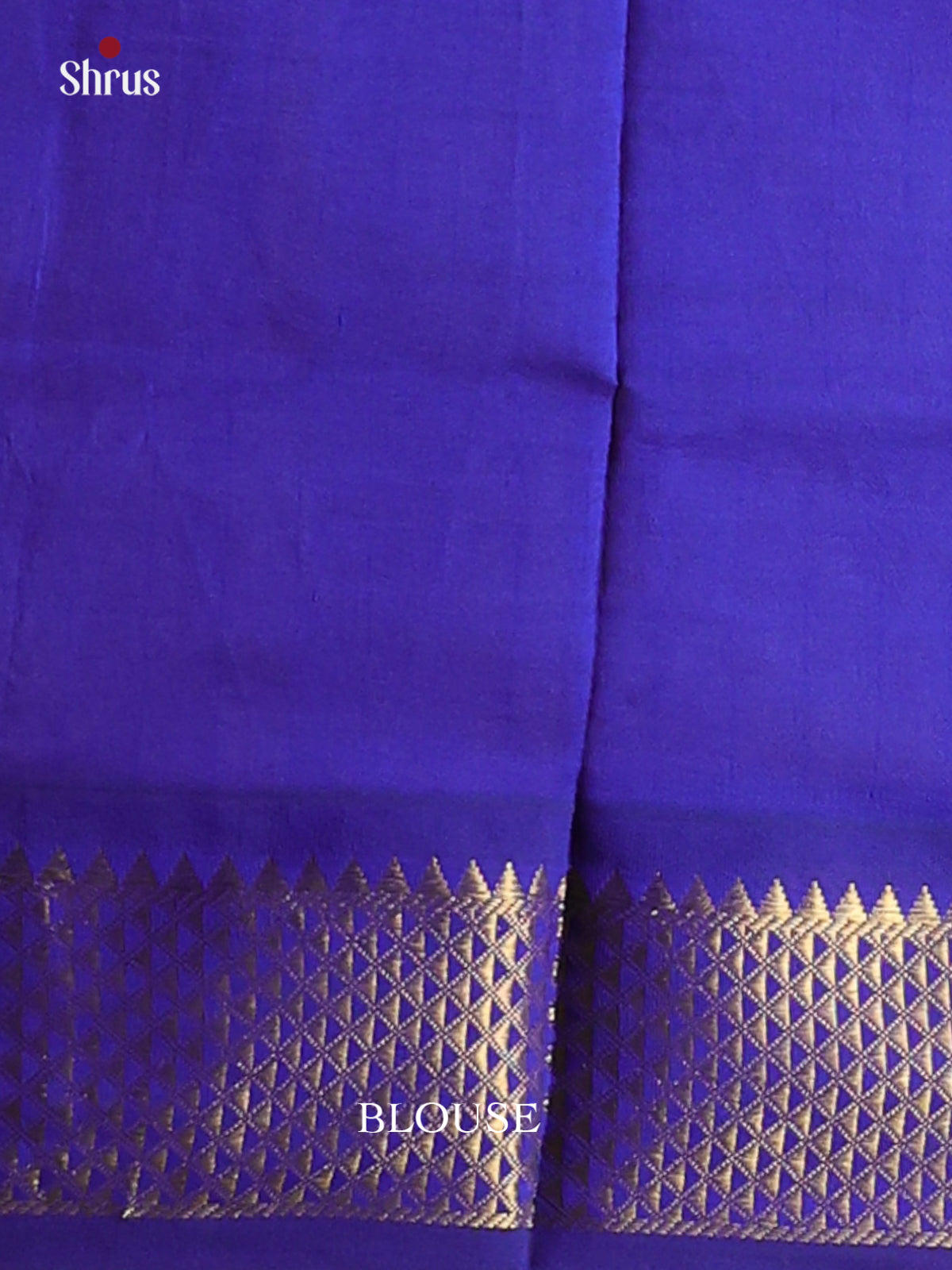 Mustardy Green & Blue - Silkcotton-halfpure Saree - Shop on Shrus.com