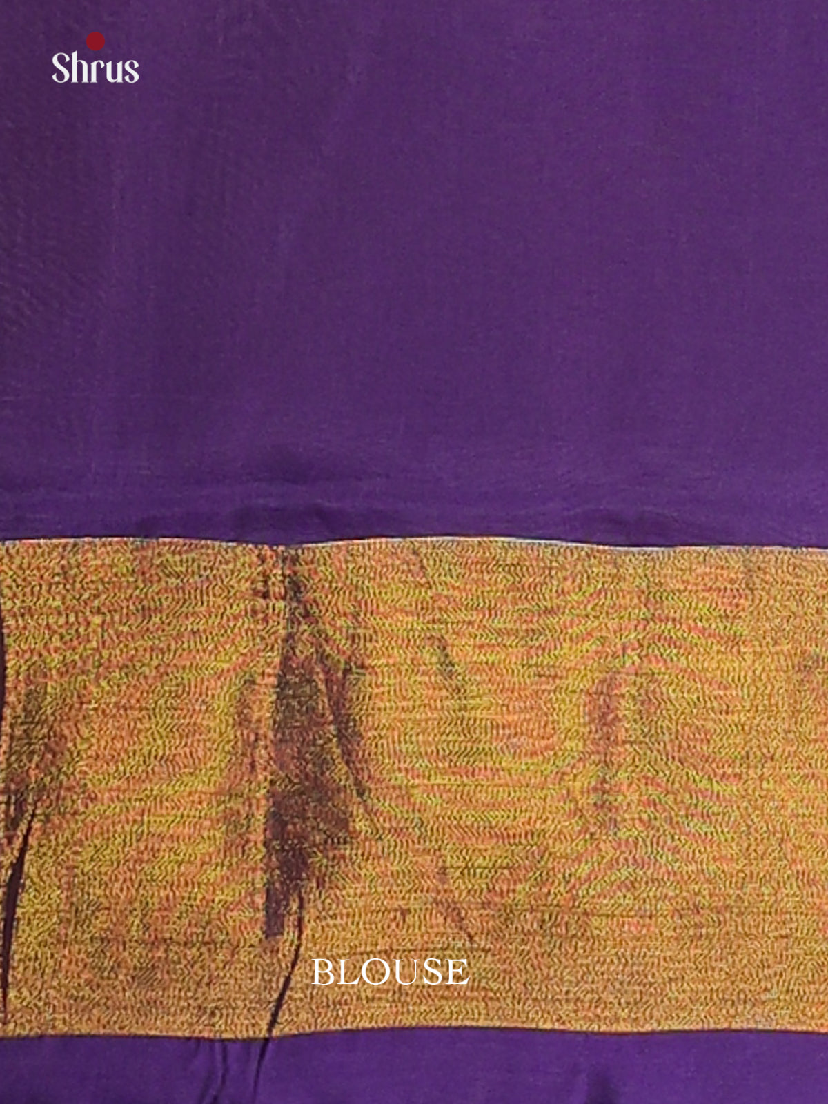 Rust & Violet - Semi uppada  Saree - Shop on Shrus.com