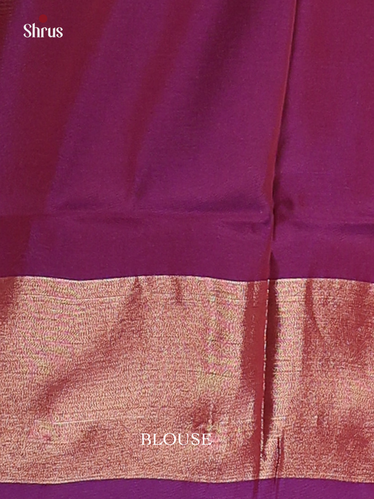 Blue & Purple - Semi uppada  Saree - Shop on Shrus.com