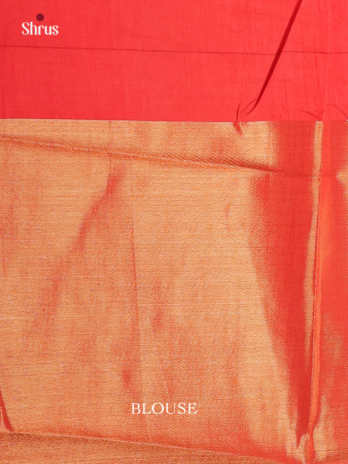 Cream & Red - Champa semitussar Saree - Shop on Shrus.com