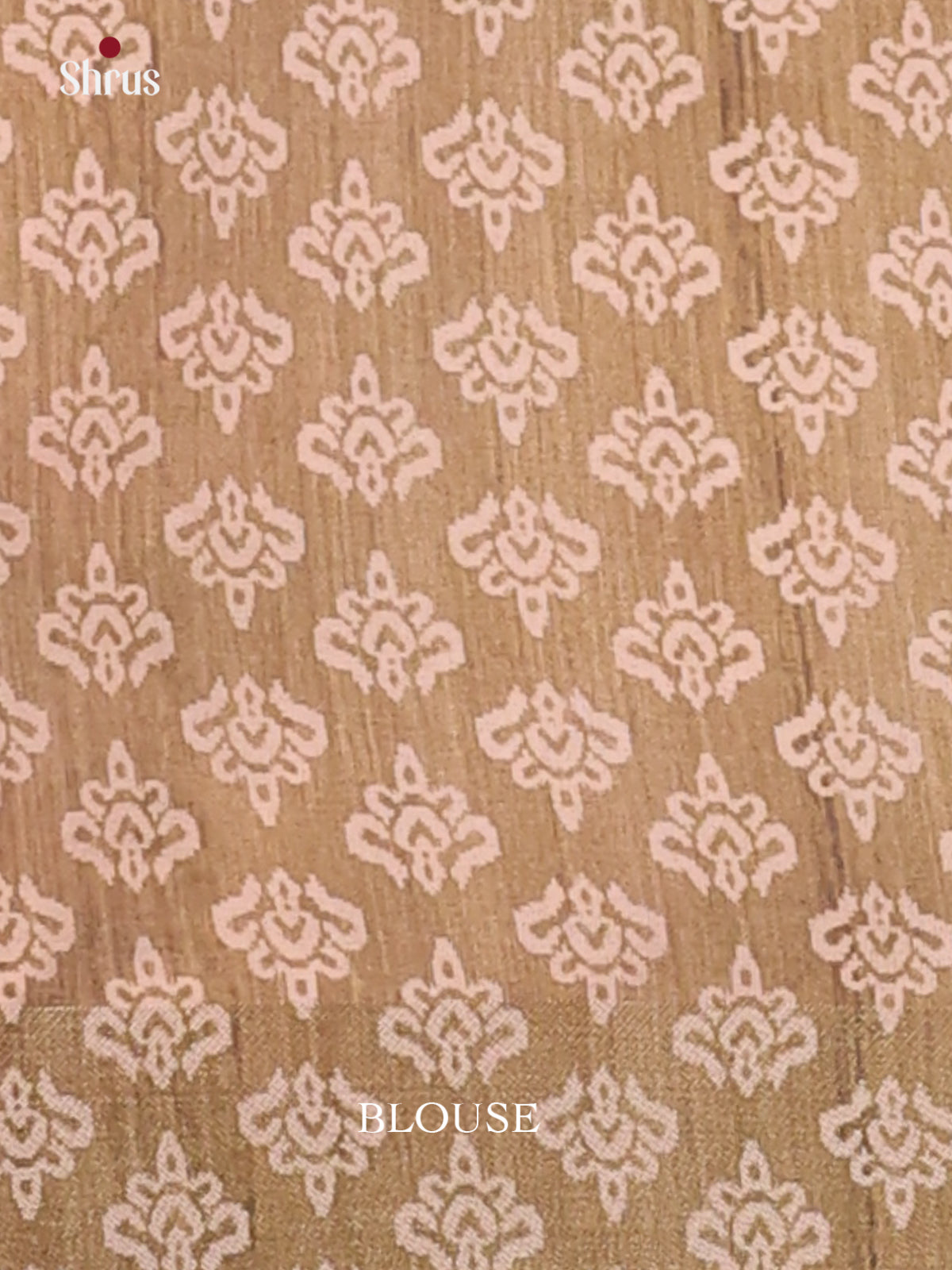 Blue & Brown - Champa semitussar Saree - Shop on Shrus.com