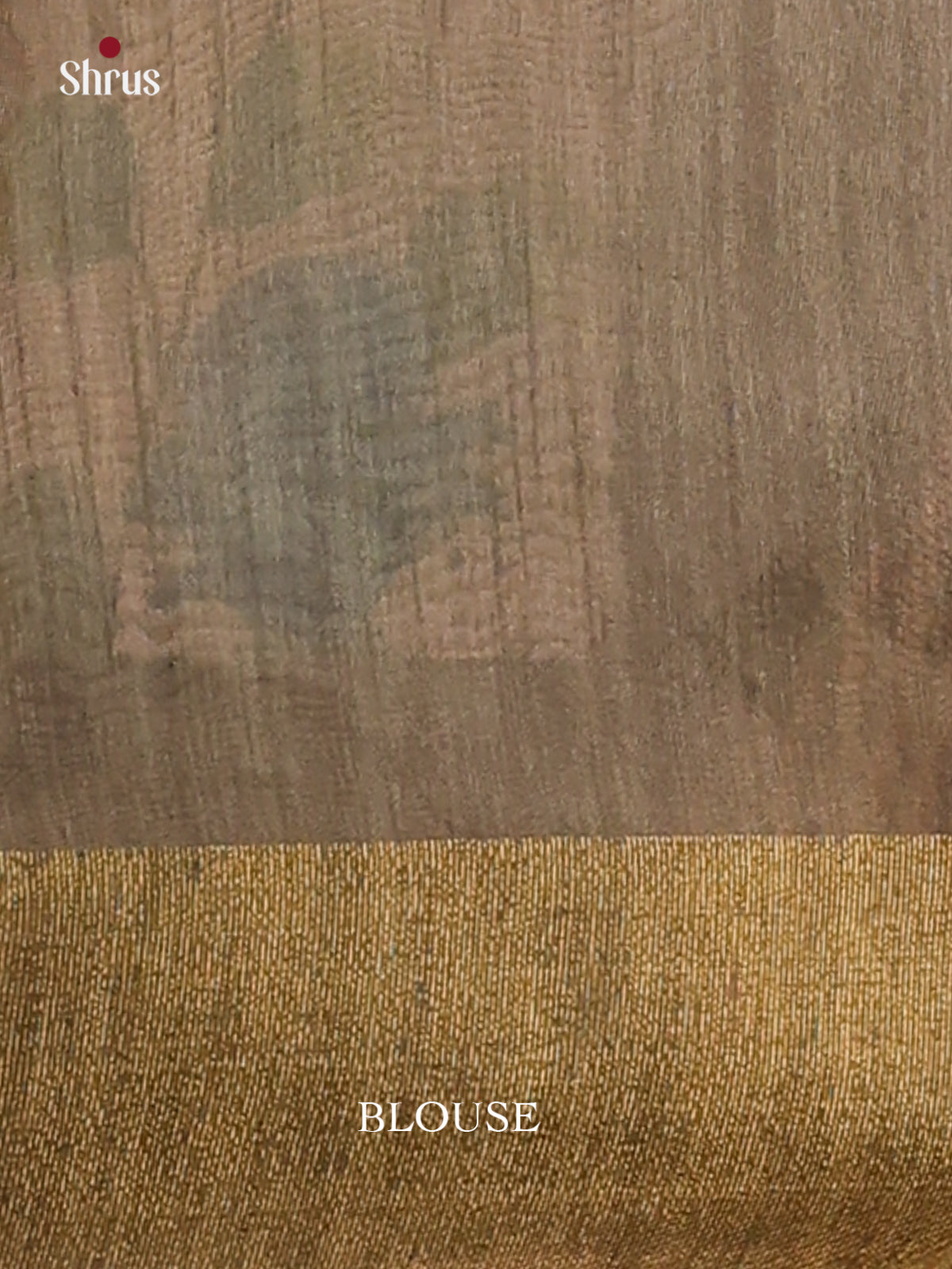 Dark orange & Olive Green - Champa Semi tussar Saree - DCS11036 - Shop on Shrus.com