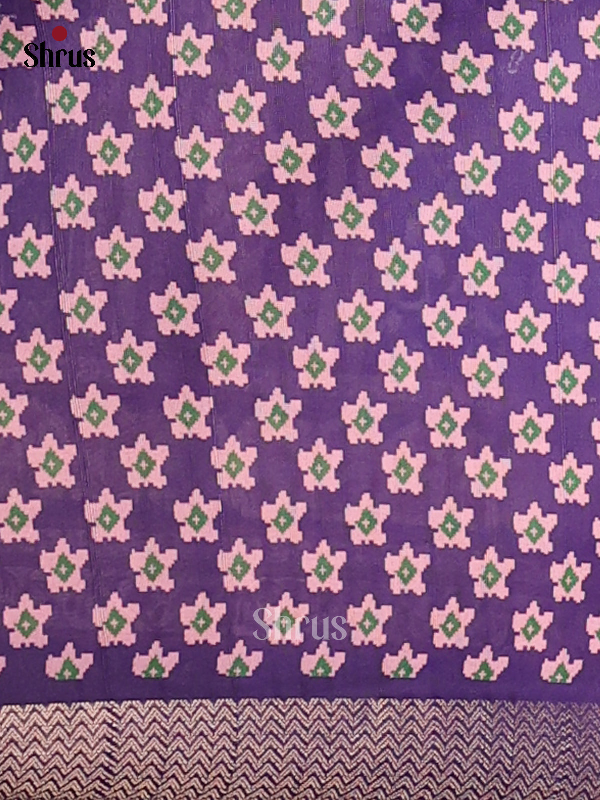 Violet - Champa Semitussa Saree - DCS11106 - Shop on Shrus.com