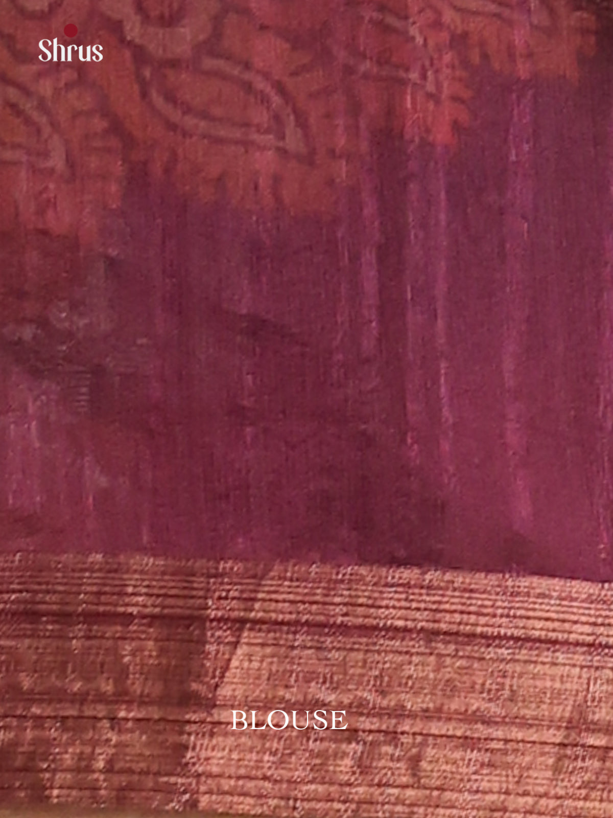 Purple & Navy Blue - Champa Semitussa Saree - DCS11124 - Shop on Shrus.com
