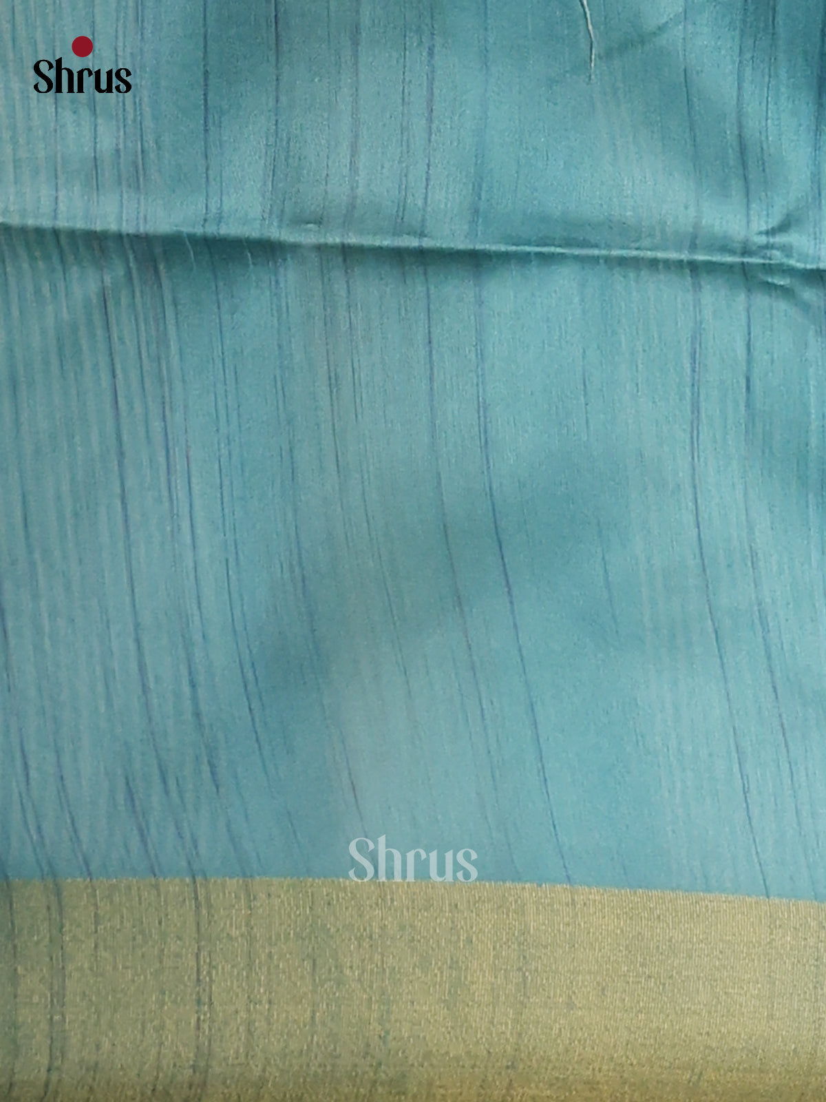 Peacock blue & Peacock Green - Champa Semi tussar Saree - DCS11161 - Shop on Shrus.com