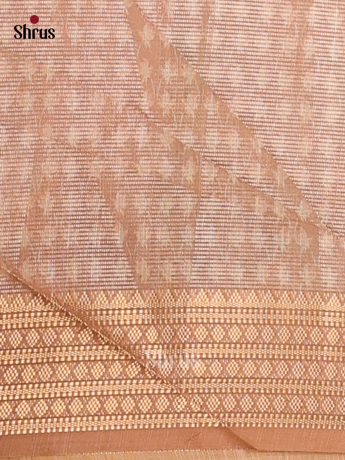 Sandal - Champa Semitussa Saree - DCS11184 - Shop on Shrus.com
