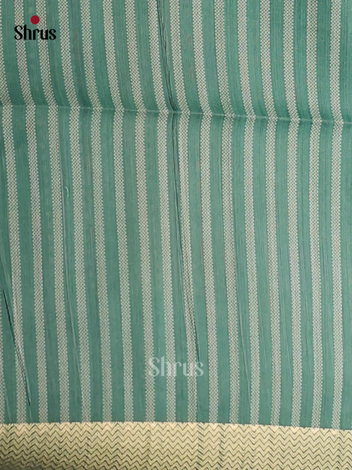 Teal light Green & Bottle Green - Champa Semitussa Saree - DCS11212 - Shop on Shrus.com