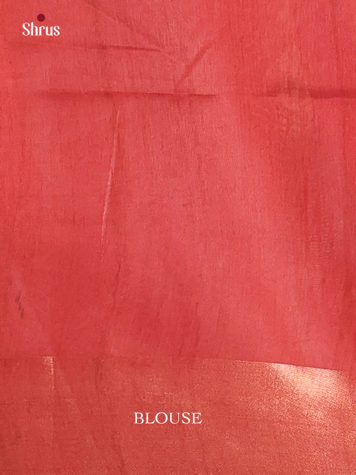 Dark Orange & Pastel Maroon - Champa Semitussa Saree - DCS11232 - Shop on Shrus.com
