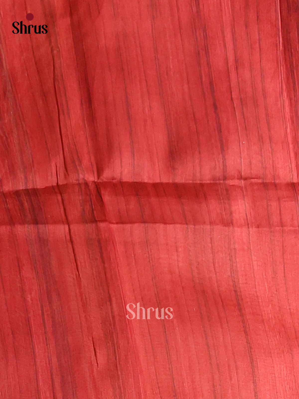 Teal Green & Red/Mustard  - Champa Semi Tussar Saree - DCS11234 - Shop on Shrus.com