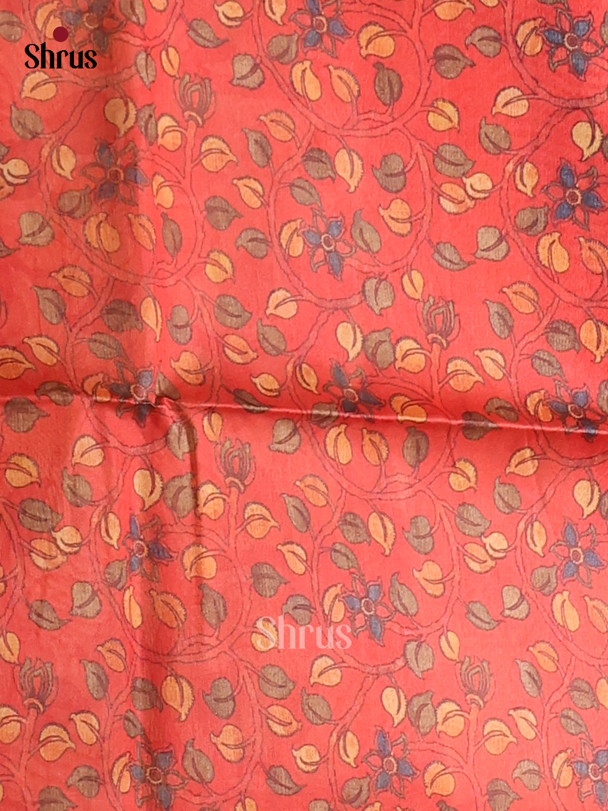Grey & Sandal - Champa Semi Tussar Saree - DCS11273 - Shop on Shrus.com