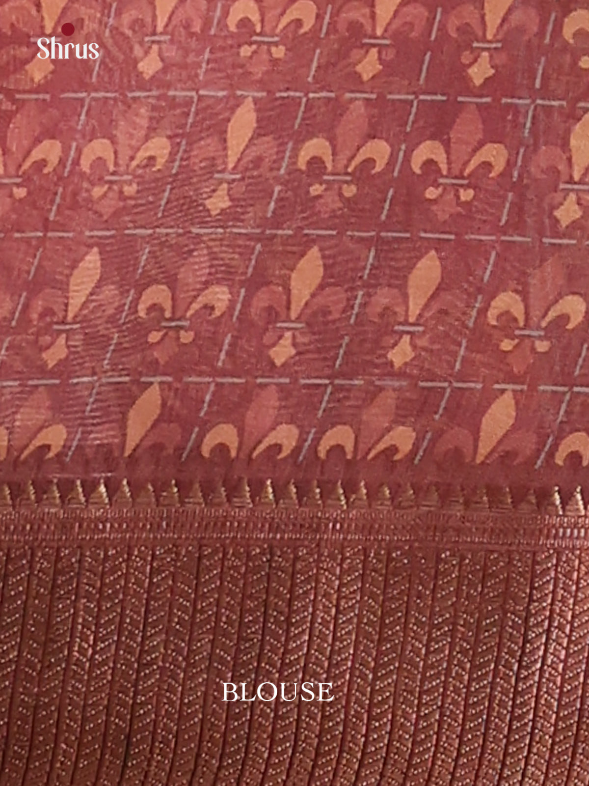 Onion  Pink - Champa Semitussa Saree - DCS11279 - Shop on Shrus.com