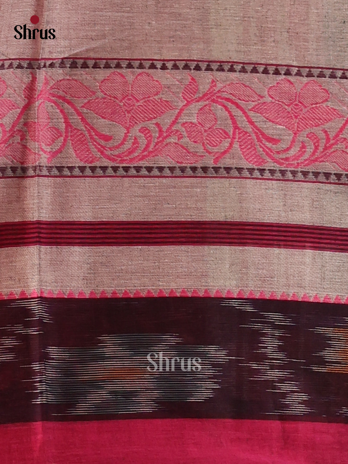 DCS12046 - Bengal Cotton  Saree - Shop on Shrus.com