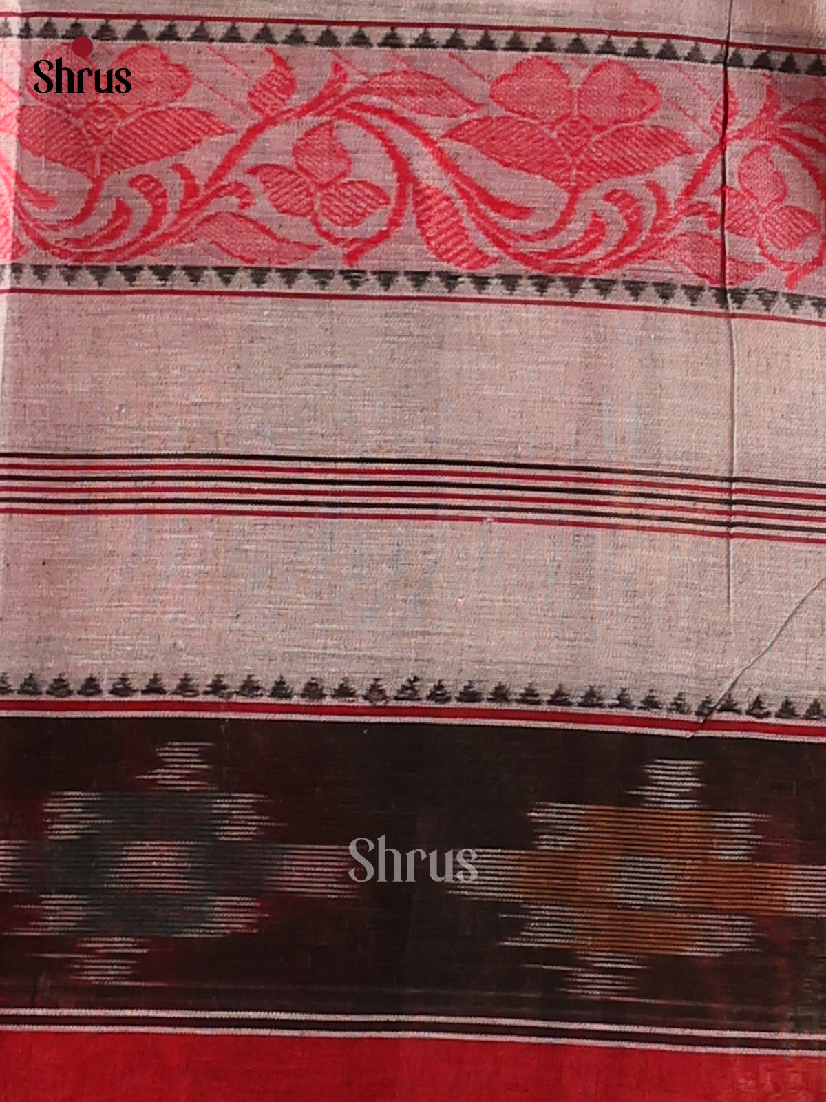 DCS12049 - Bengal Cotton  Saree - Shop on Shrus.com