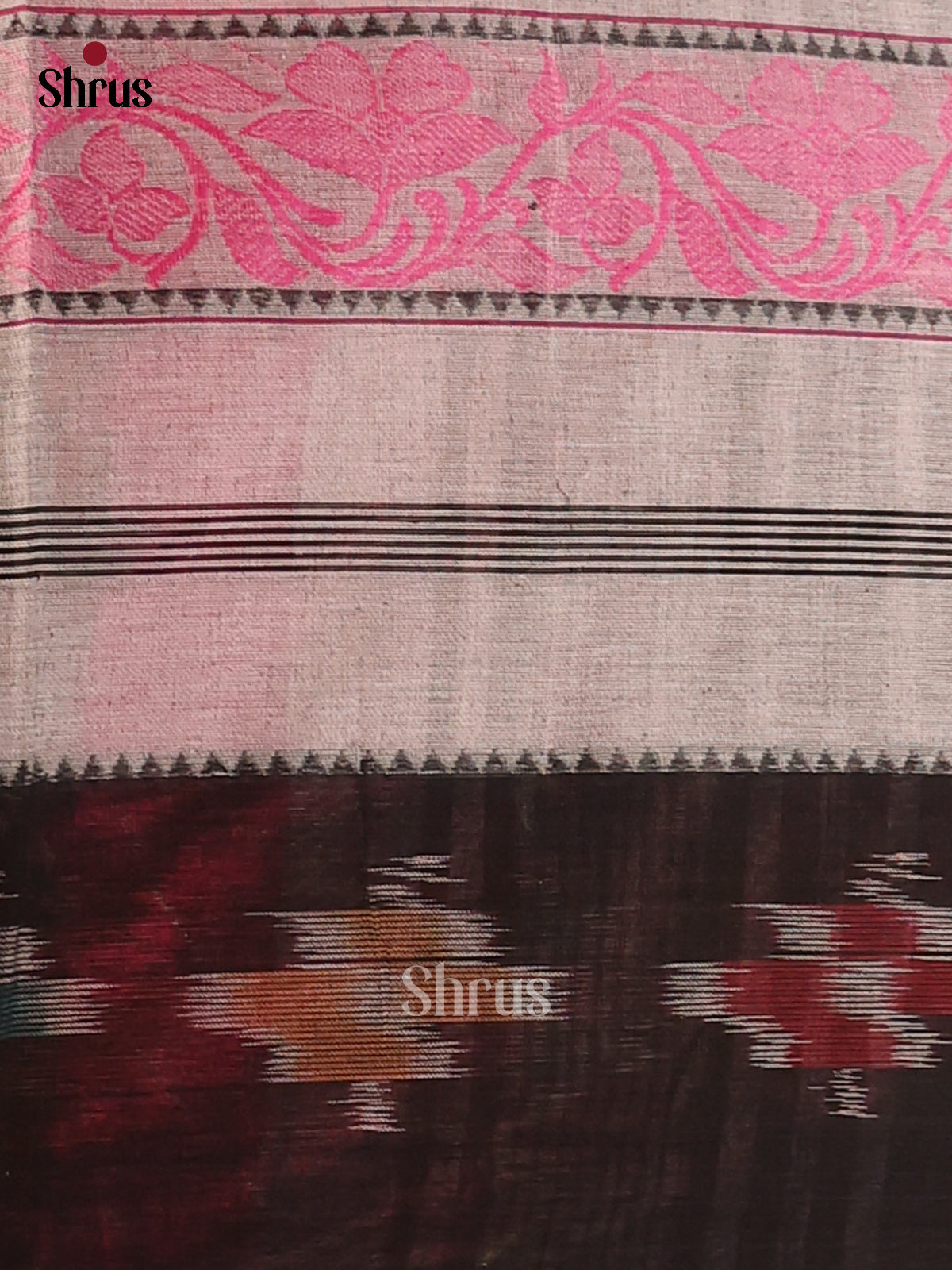 DCS12055 - Bengal Cotton  Saree - Shop on Shrus.com