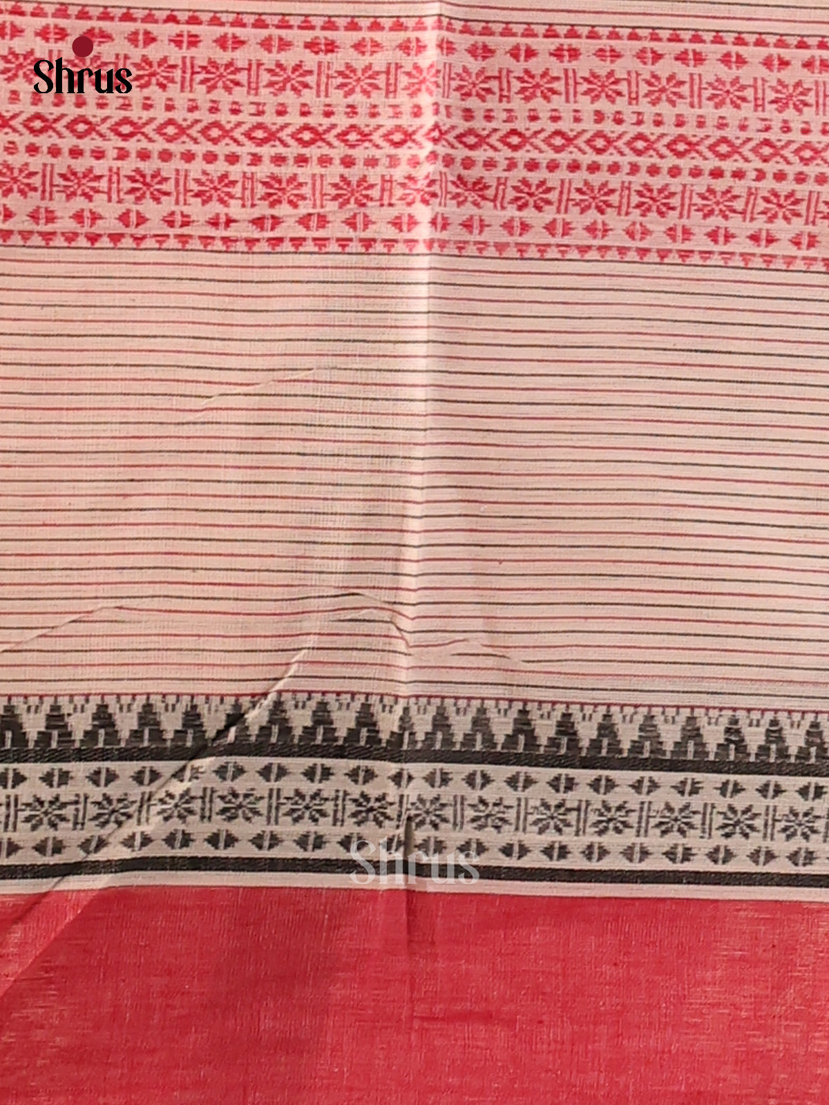 DCS12057 - Bengal Cotton  Saree - Shop on Shrus.com