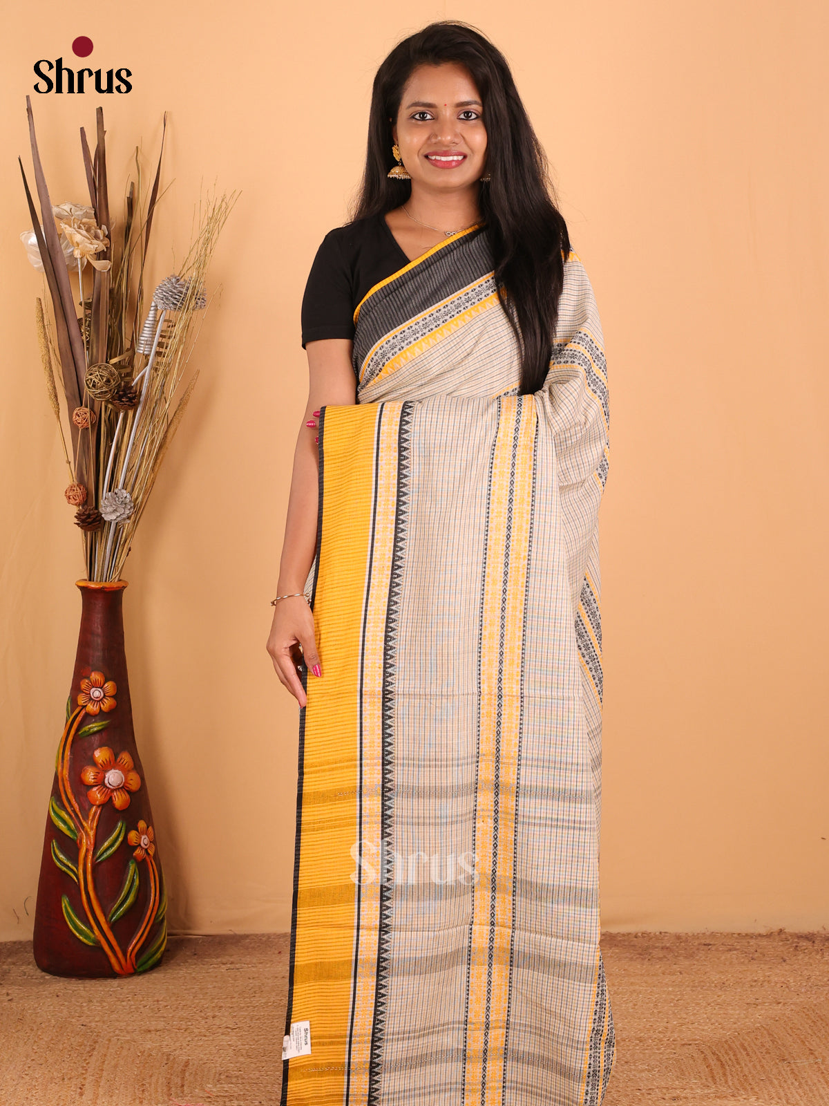 DCS12058 - Bengal Cotton  Saree - Shop on Shrus.com