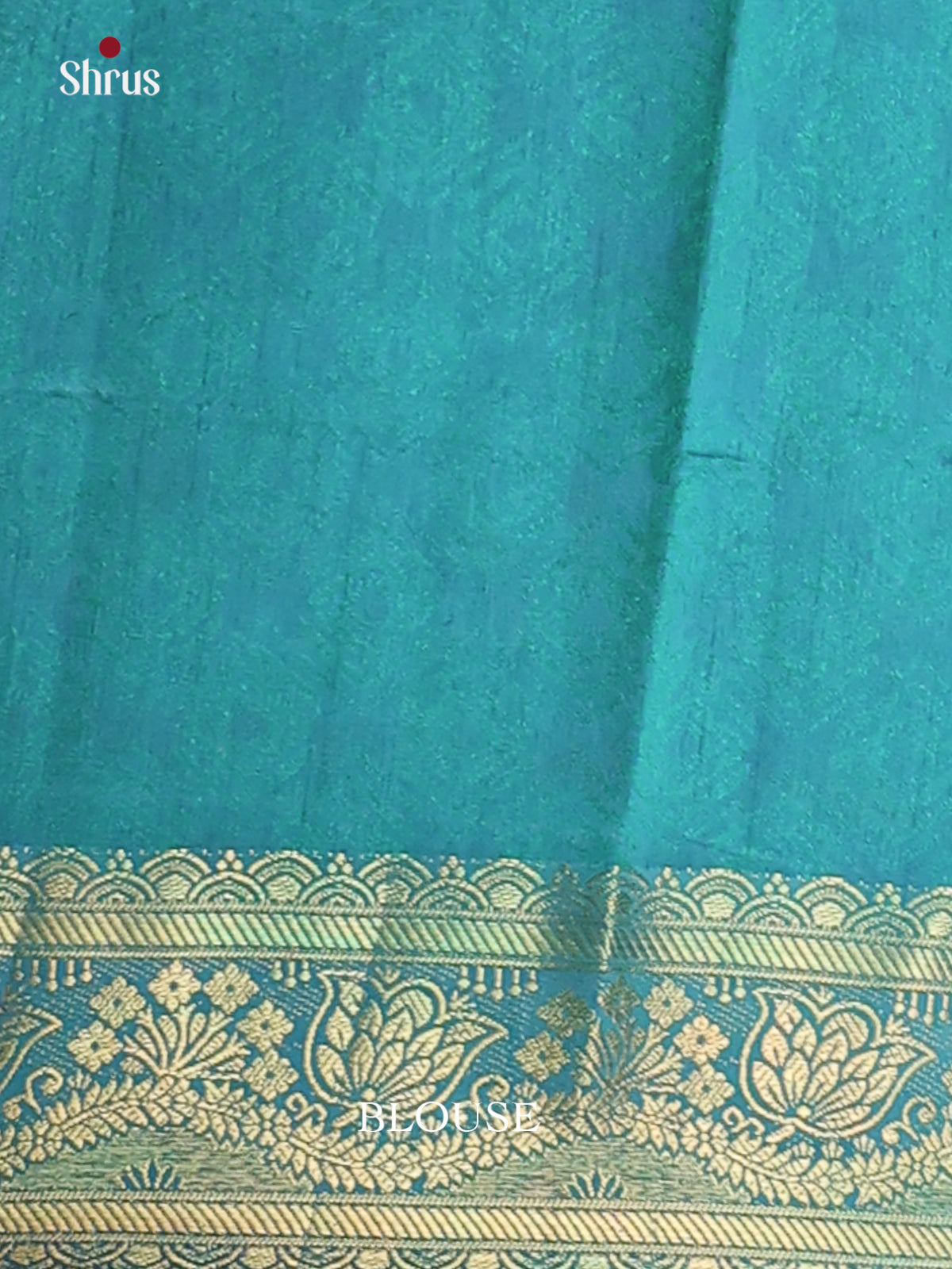 Purple & Teal- Semi Patola Saree - Shop on Shrus.com
