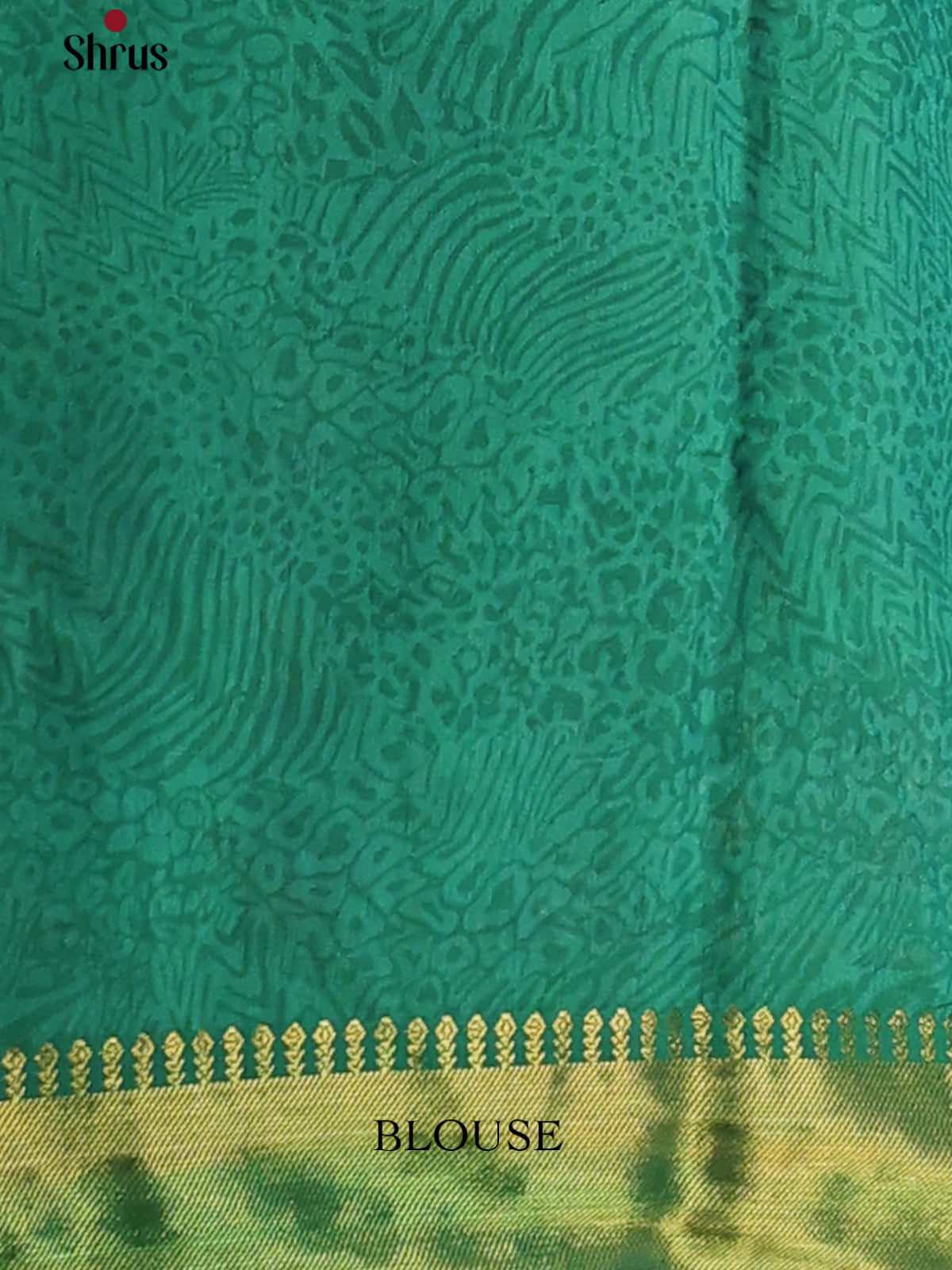 Violet & Green- Semi Patola Saree - Shop on Shrus.com
