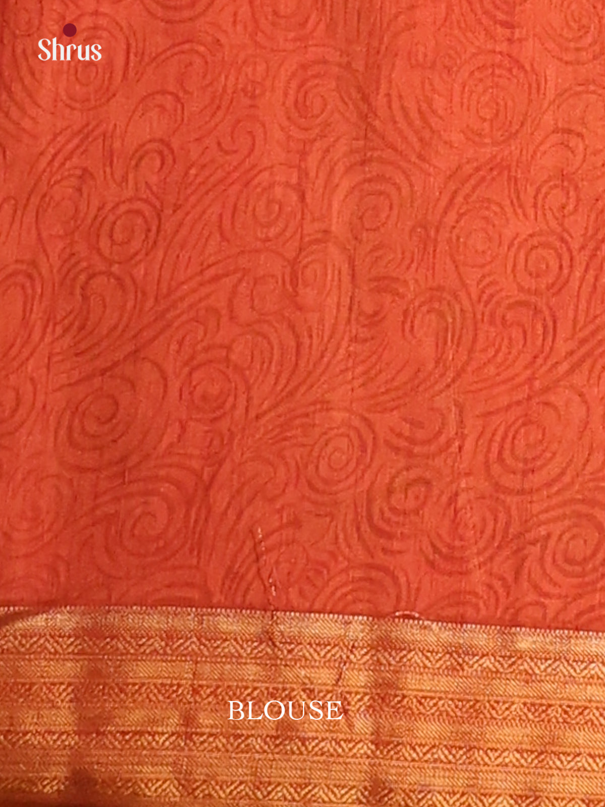Mustard & Orange- Semi Patola  Saree - Shop on Shrus.com