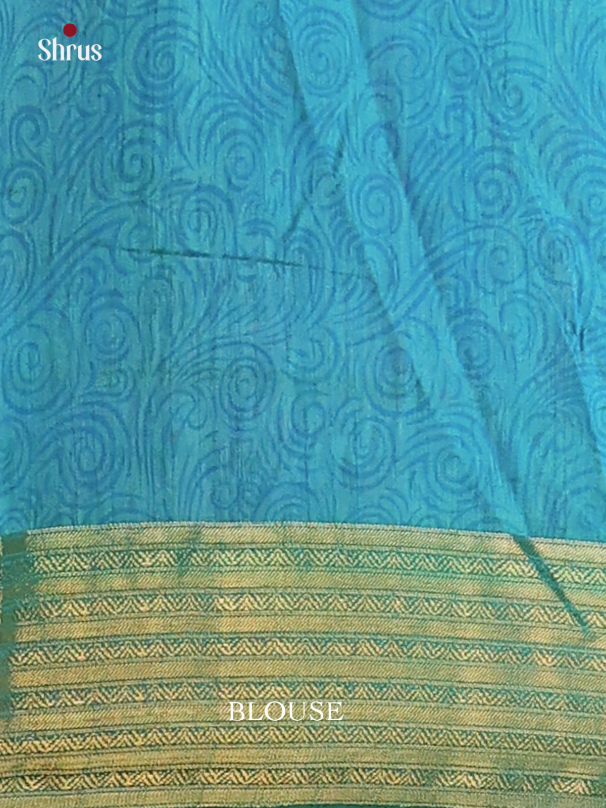 Purple & Blue - Semi Patola Saree - Shop on Shrus.com