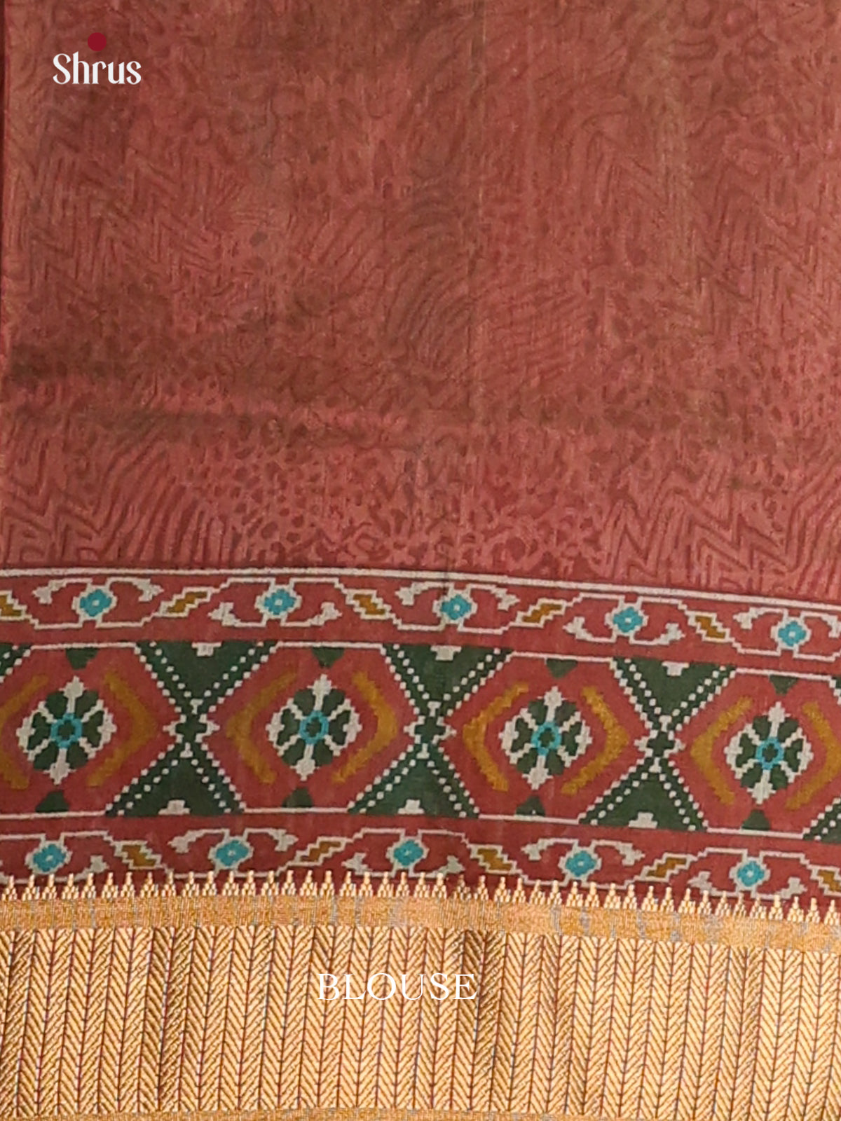 DCS18209 - Semi Patola  Saree - Shop on Shrus.com
