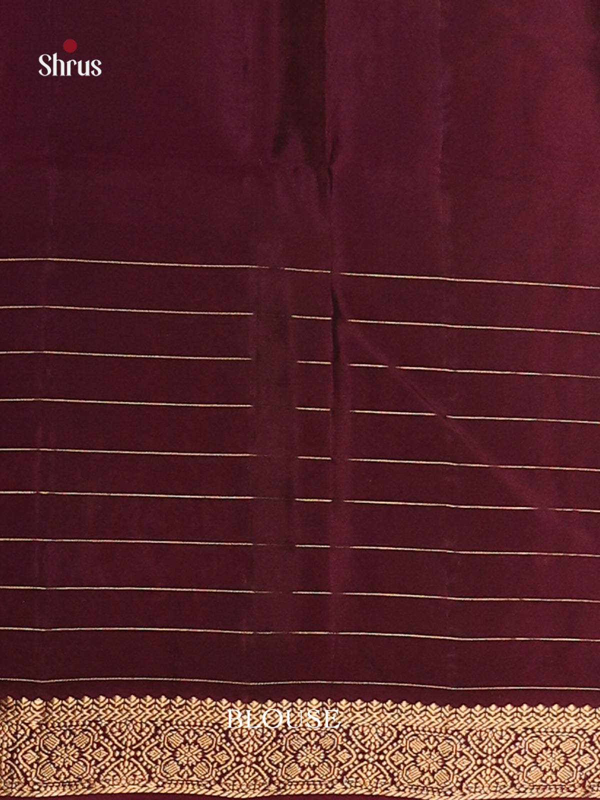 Blue & Maroon - Softsilk-halfpure  Saree - Shop on Shrus.com